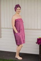 Hair Wrap for Women -  Bamboo Terry