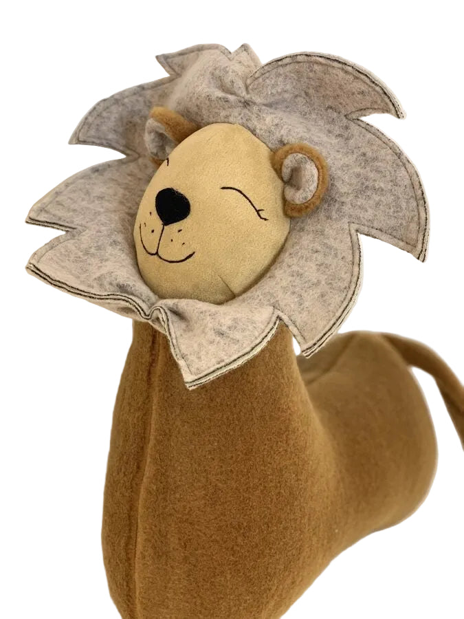Handmade Lion Soft Toy Pillow