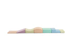 Soft Play 7 Foam Block Set - Light Pastel Little Crawler
