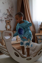 Kids Hoodie with Ears - Moon