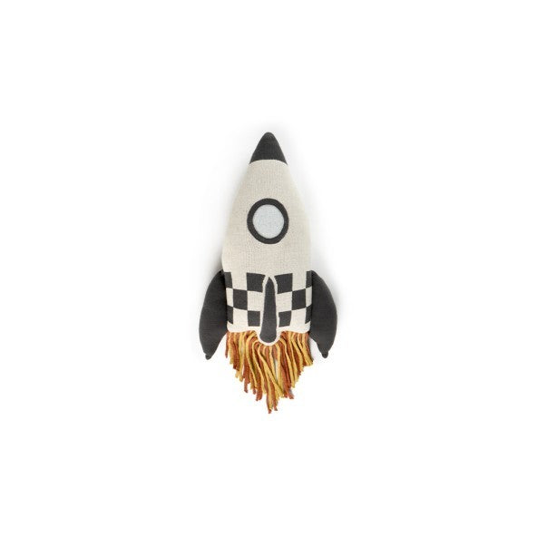 Knitted Rocket Pillow