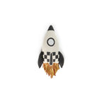 Knitted Rocket Pillow