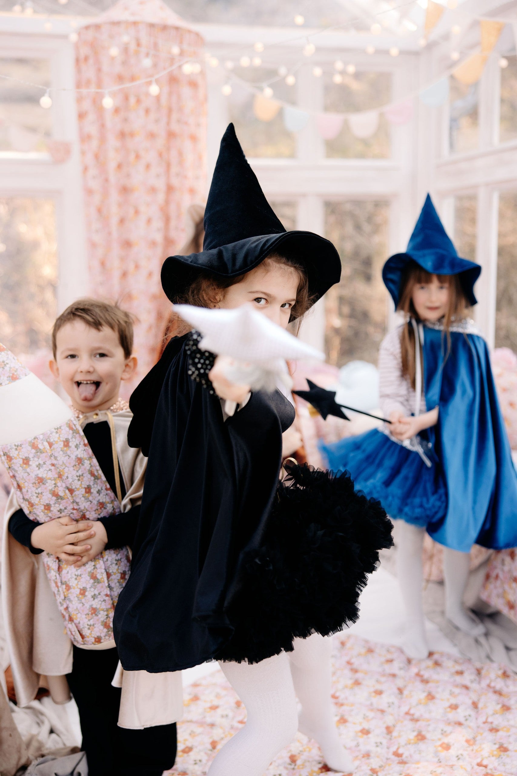 Magic Cape Costume - Black Riding Hood