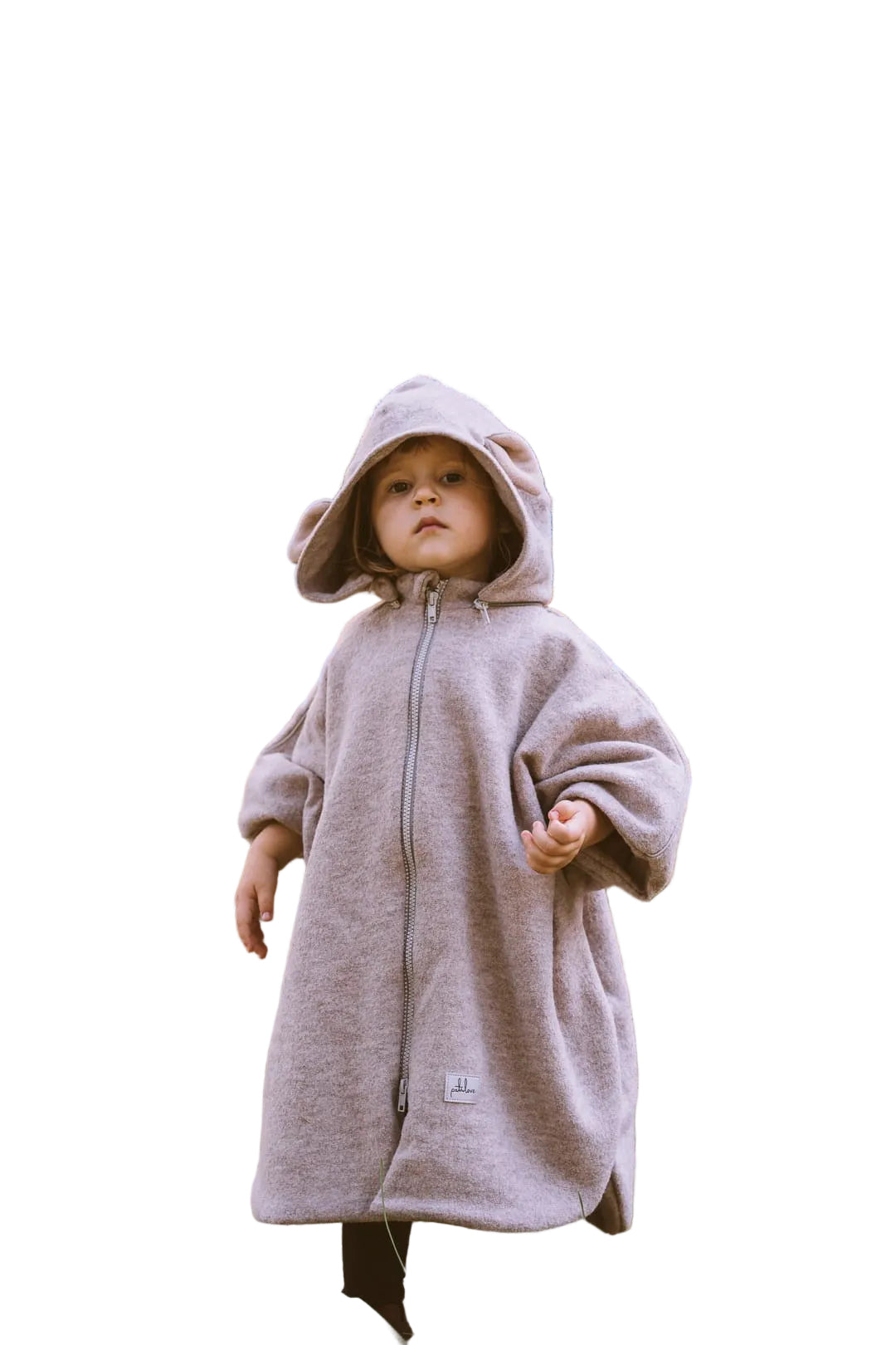 Merino Wool Car Poncho For Kids - Lamb