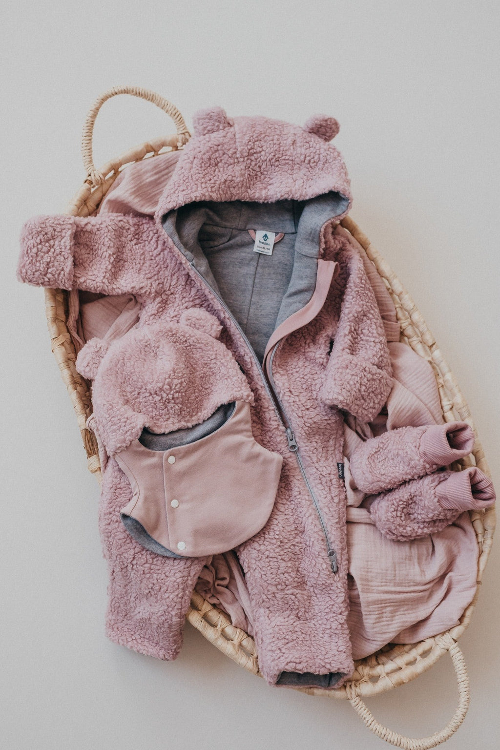 Merino Wool Lined Baby Balaclava THEO