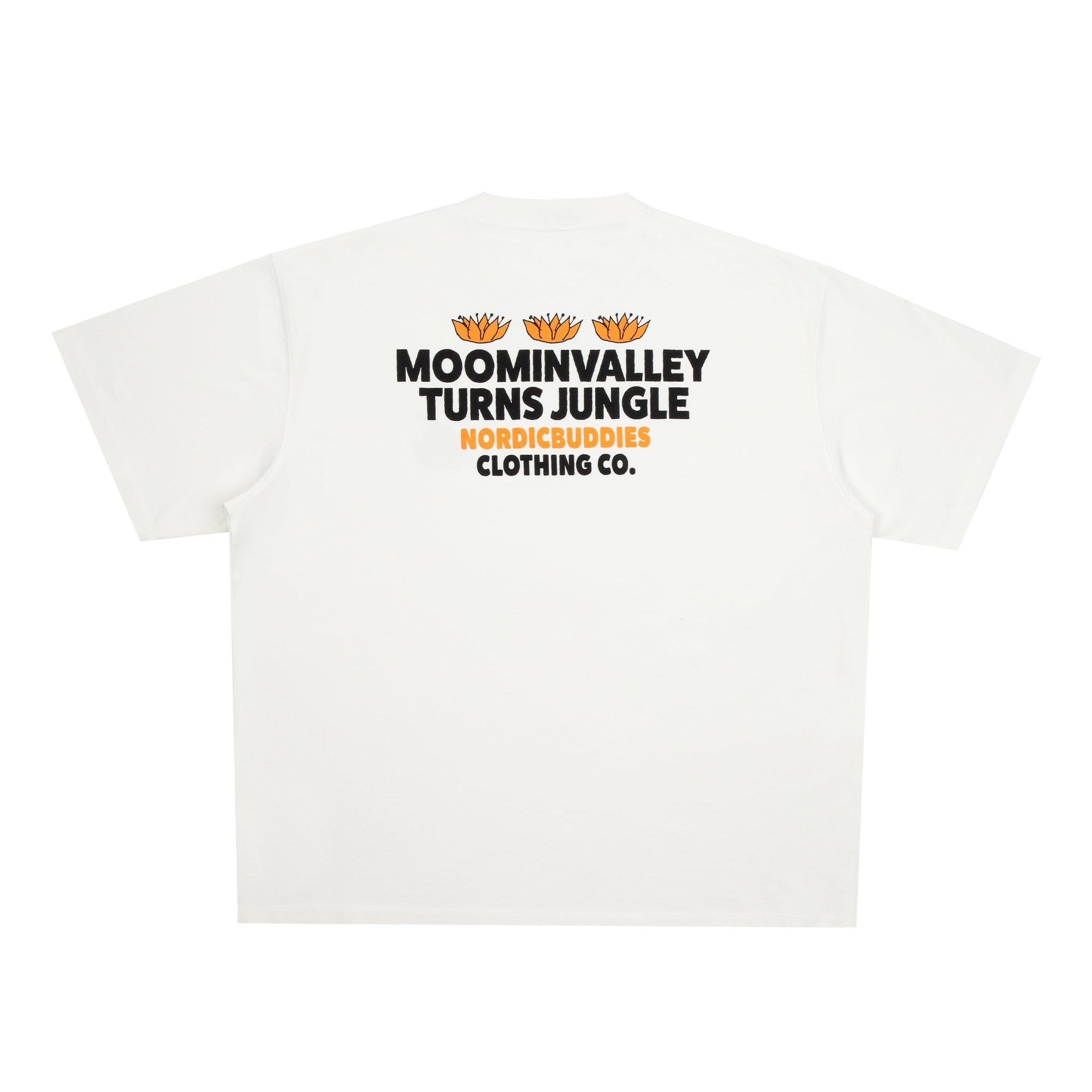 Moomin Jungle Heavy Unisex T-shirt - White