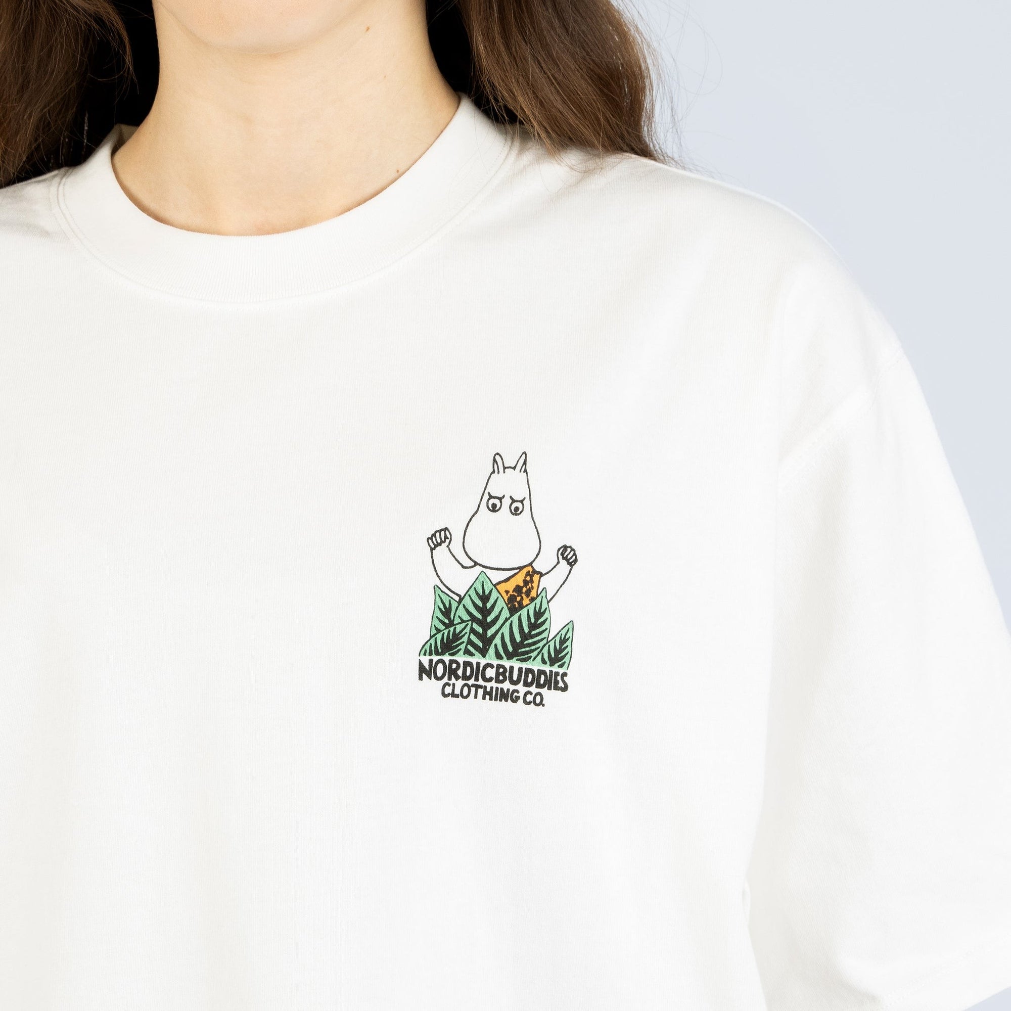 Moomin Jungle Heavy Unisex T-shirt - White