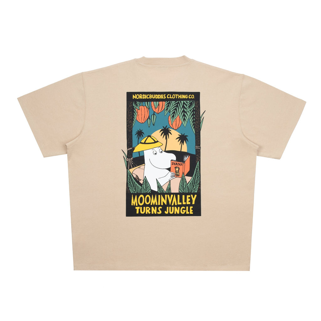 Moomintroll Jungle Heavy Unisex T-särk - beez