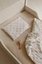 Muslin Baby Blanket + Pillow Set - Boho Flowers