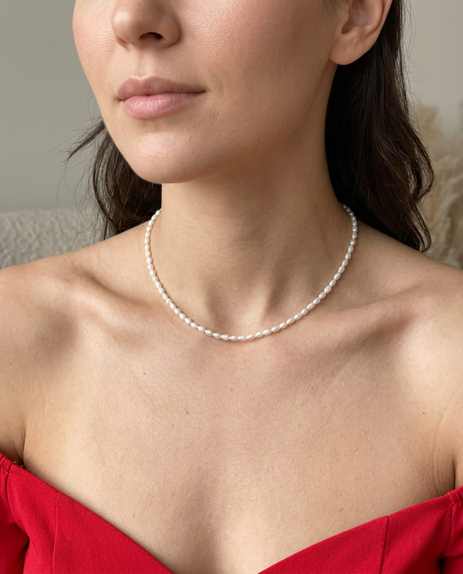Necklace with Freshwater Pearls