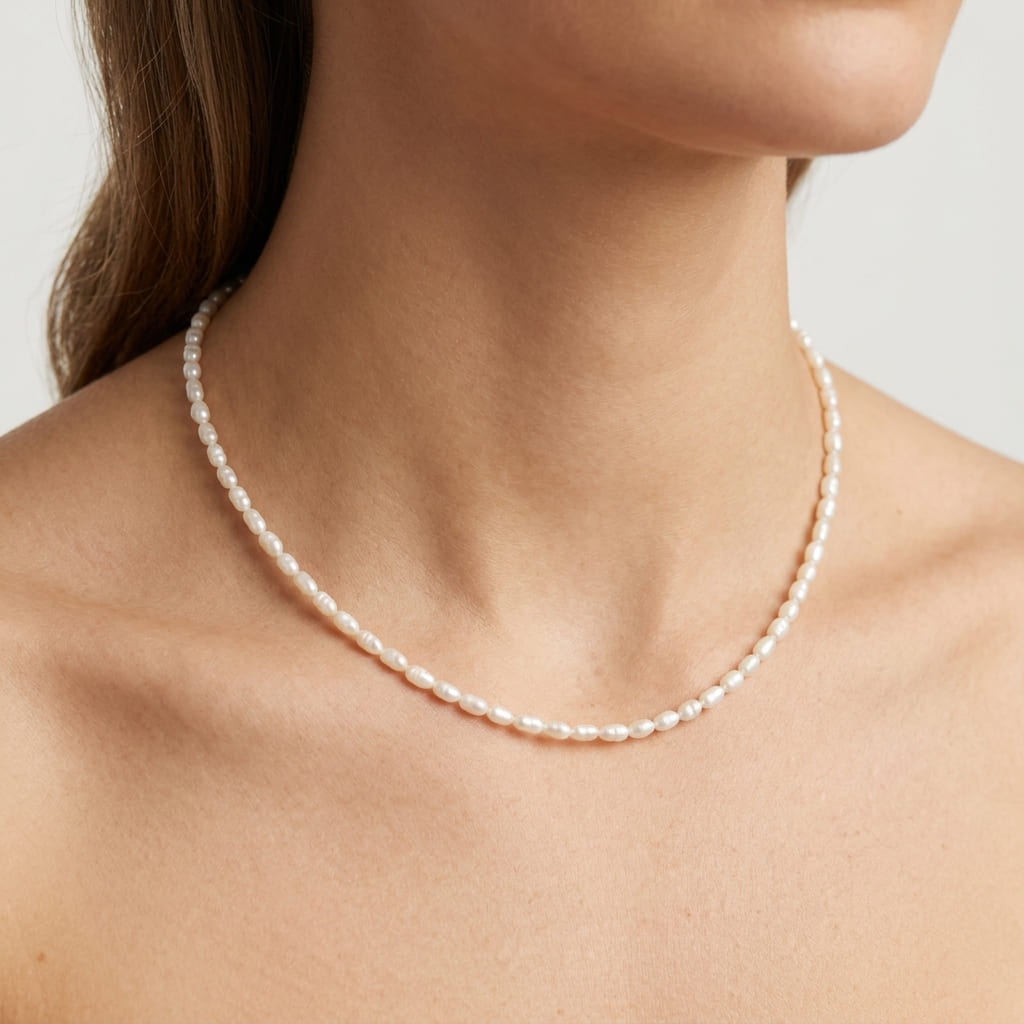 Necklace with Freshwater Pearls