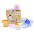 Neogrün Organic Glitter Finger Paint Set 4x90g