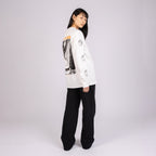 Novels Longsleeve Shirt With Cuffrib Unisex - White