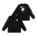 Novels Longsleeve Shirt With Cuffrib Unisex - Black
