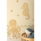 Wooden Wall Decoration - Octopus