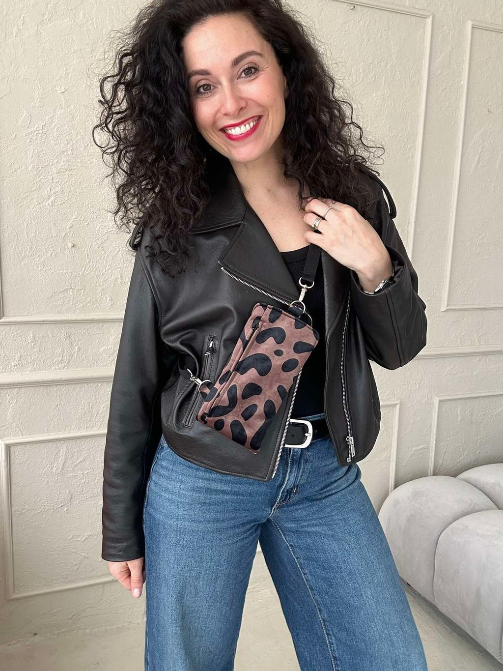 Phone Bag - Classic Leopard