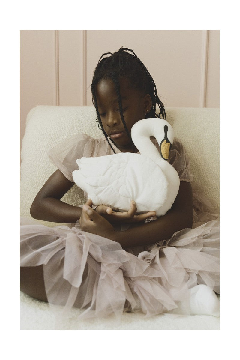 Decorative Pillow Swan
