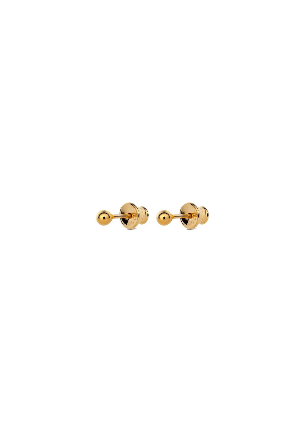 Pin Up Earrings - Gold