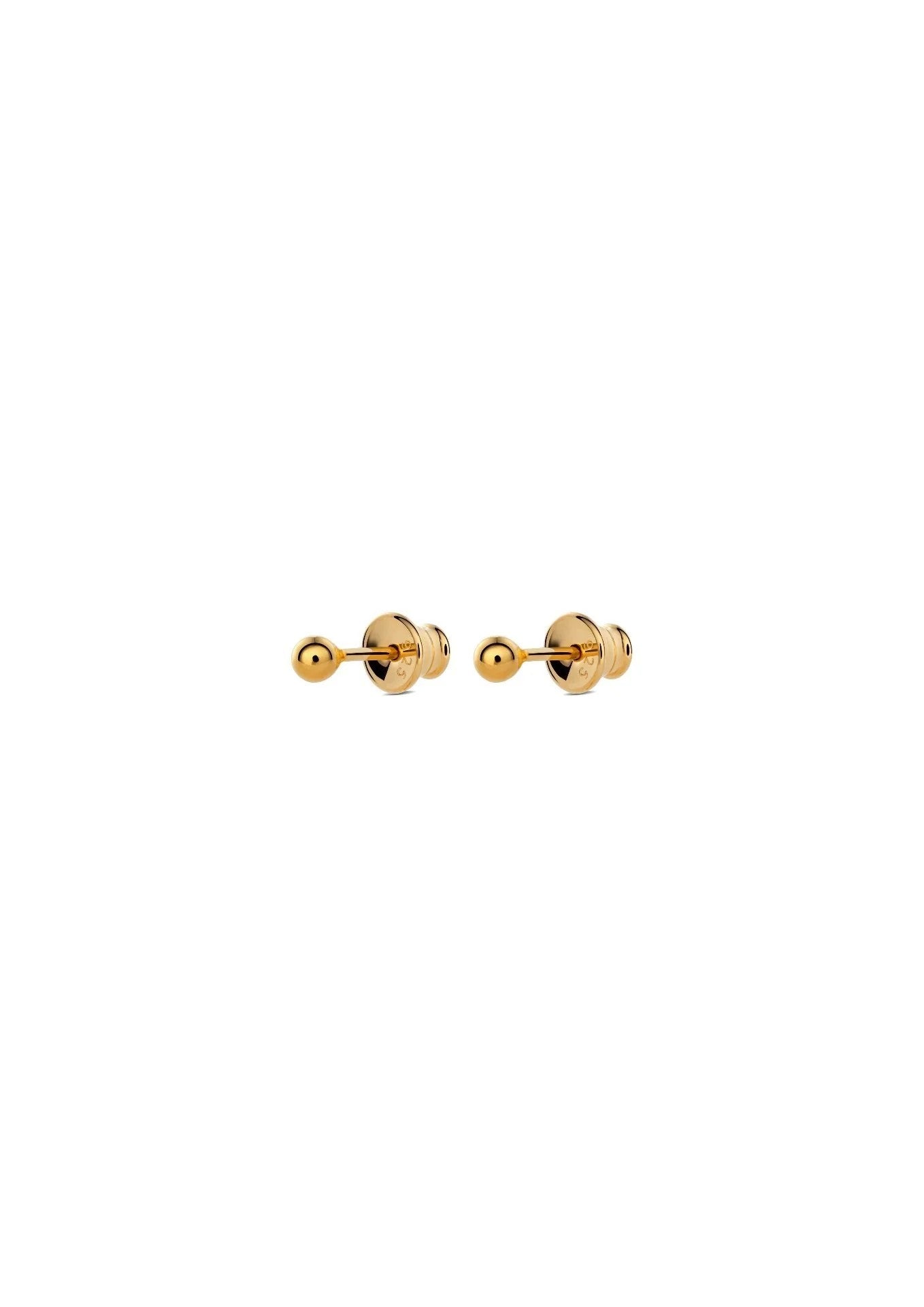 Pin Up Earrings - Gold