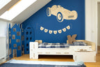 Wooden Wall Decoration - Retro Car