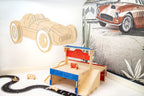 Wooden Wall Decoration - Retro Car