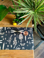 Seeds Carbon Table Runner
