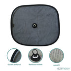 Sun Shade Suction Cup Window x2