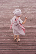 Surfbunny Kids Bath Poncho - Pink