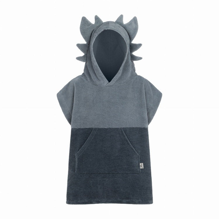 Surfdragon Kids Bath Poncho - Grey
