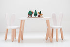 Table and 2 chair set - Bunny