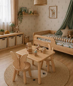 Table and 2 chair set - Butterfly