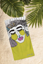 Towel Veronika - Yellow