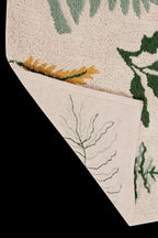 Washable Rug Botanic Plants, 140 x 200 cm 