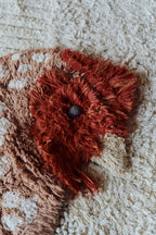 Washable Rug Chicken, 110 x 100 cm