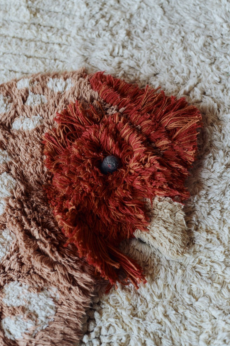 Washable Rug Chicken, 110 x 100 cm