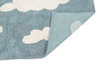Washable Rug Clouds, 120 x 160 cm