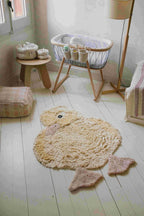 Washable Rug Duck, 95 x 120 cm