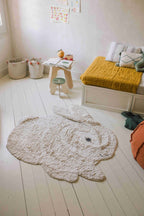 Washable Rug Bunny, 130 x 135 cm