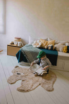 Washable Rug Teddy, 120 x 122 cm