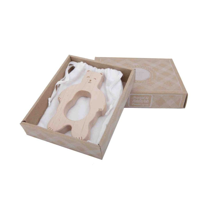Wooden Teether - Teddy