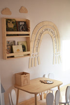 Wooden Wall Decoration - Rainbow