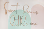 Wooden Wall Sign - Sweet Dreams Little One